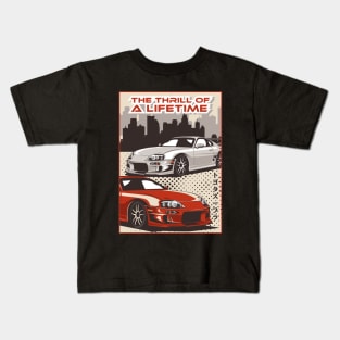 Iconic Supra MK4 Car Kids T-Shirt